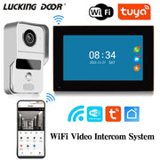 7-Inch Tuya Video Doorbell System