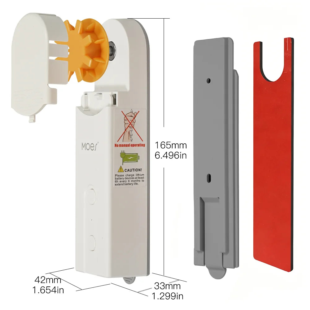 MOES New ZigBee Smart DIY Motorized Roller Blinds/Shades Drive Motor Hub Tuya Smart Life APP Alexa Google Home Voice Control