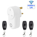 433 Mhz Wireless Remote Control Switch AC220V 15A UK Smart Socket And Rf Universal Plug With Electrical Outlets For Light/Led