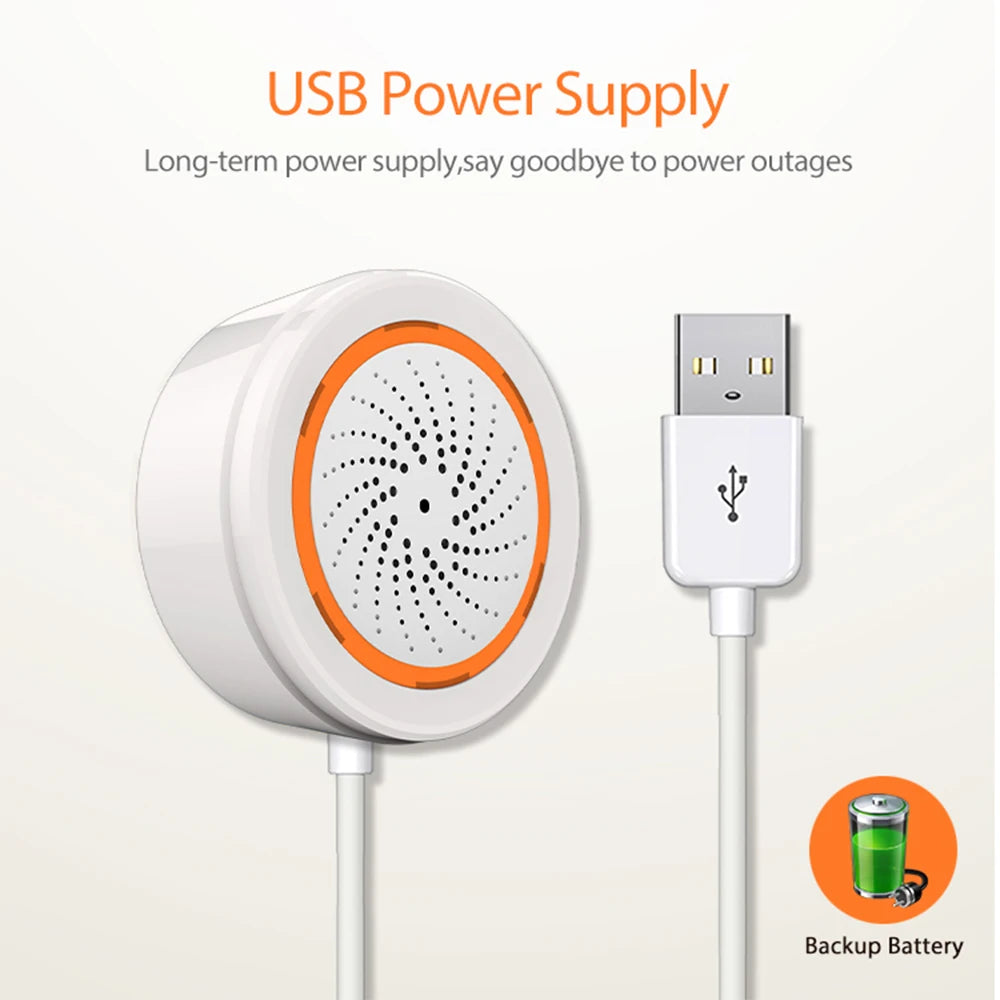 Zigbee Smart Siren Alarm