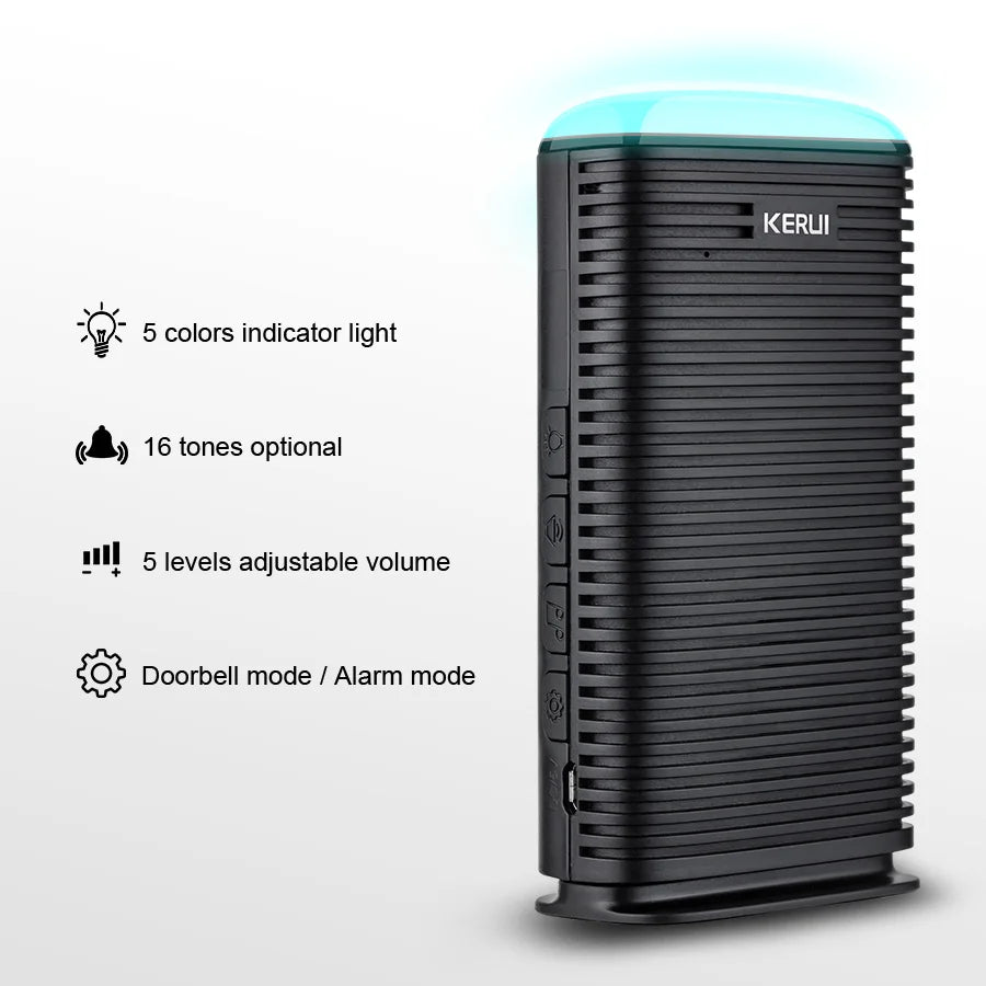 KERUI Wireless Smart Home Alarm Driveway Garage Burglar Sensor Waterproof PIR Motion Sensor Detector Security Protection System