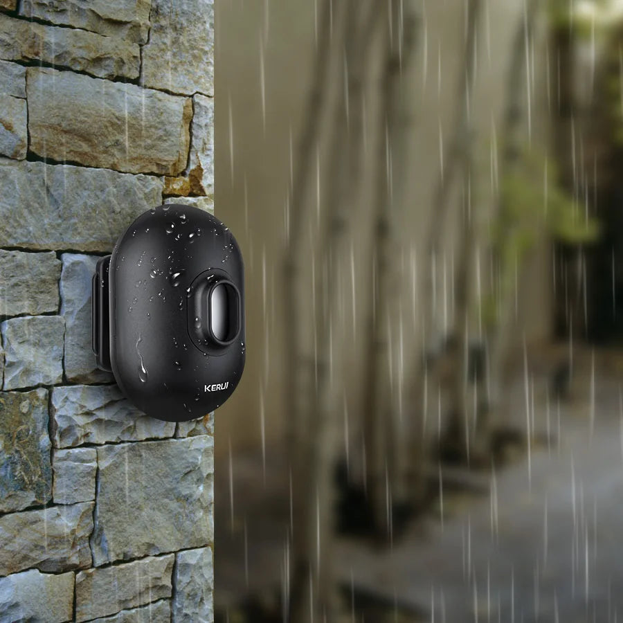 KERUI Wireless Smart Home Alarm Driveway Garage Burglar Sensor Waterproof PIR Motion Sensor Detector Security Protection System