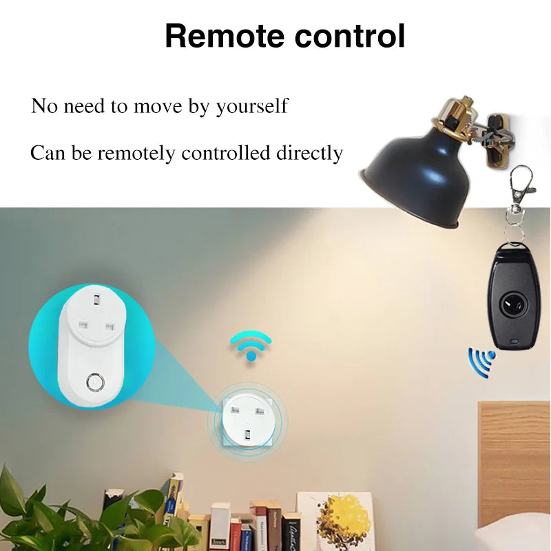 433MHz RF Remote Smart Socket