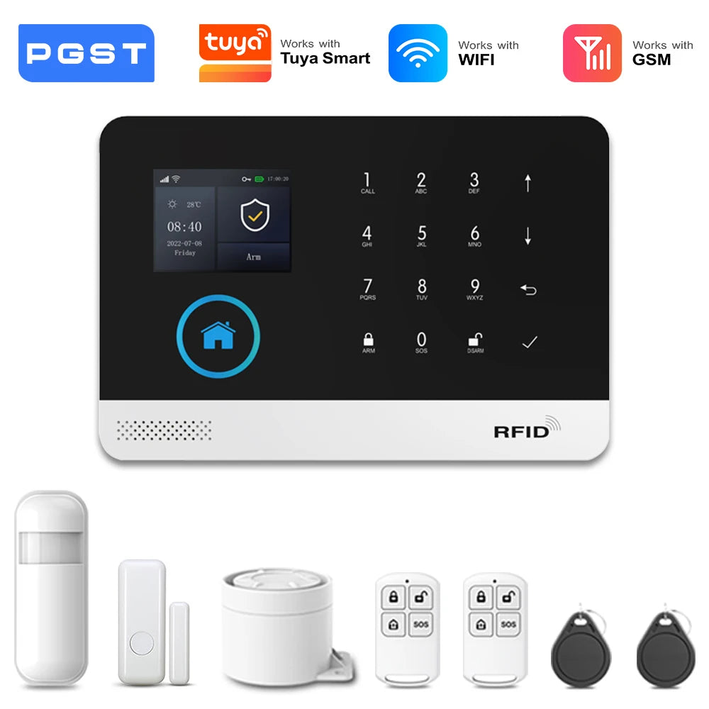 PGST WiFi GSM Alarm System