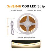 Dimmable COB Cabinet Sensor Strip