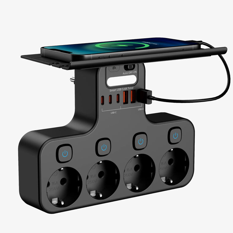 4000W USB Nightlight Power Strip