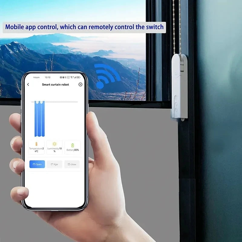 Smart Blind Motor USB Wifi Automatic Electric Roller Shutter Shadows for Tuya App Control Lifting Curtain Opening Closing Driver