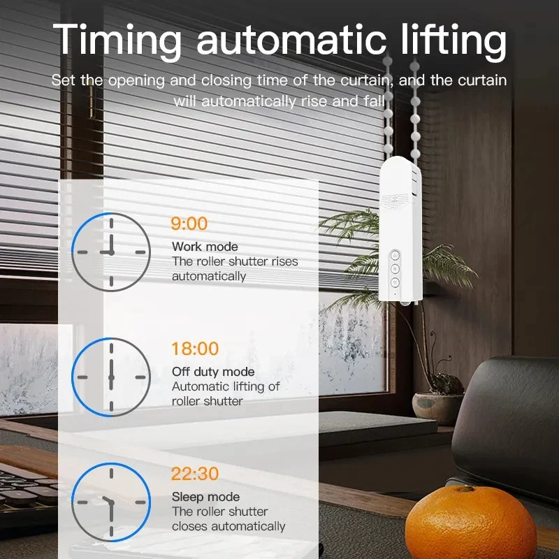 Smart Blind Motor USB Wifi Automatic Electric Roller Shutter Shadows for Tuya App Control Lifting Curtain Opening Closing Driver