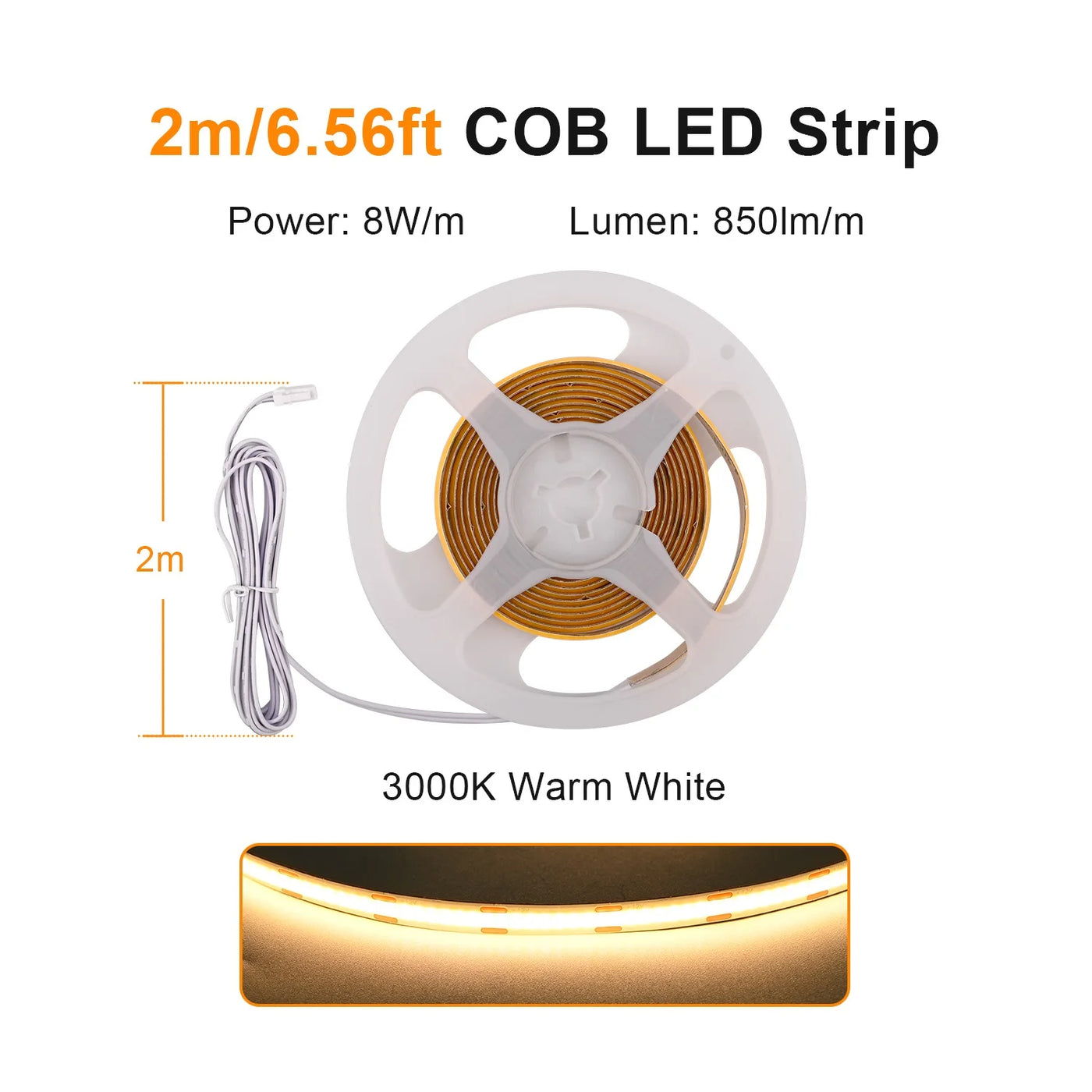 Dimmable COB Cabinet Sensor Strip