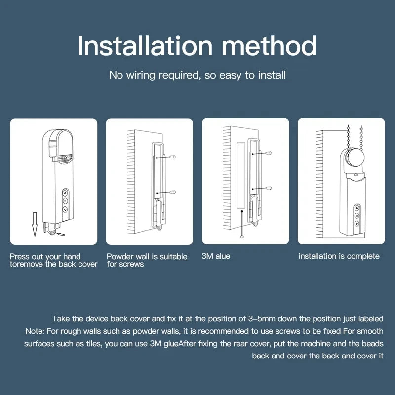 Smart Blind Motor USB Wifi Automatic Electric Roller Shutter Shadows for Tuya App Control Lifting Curtain Opening Closing Driver