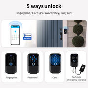 Tuya Fingerprint Security Key Box