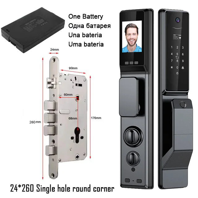 Tuya Camera Biometric Door Lock
