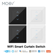 Smart Motorized Curtain Wall Switch