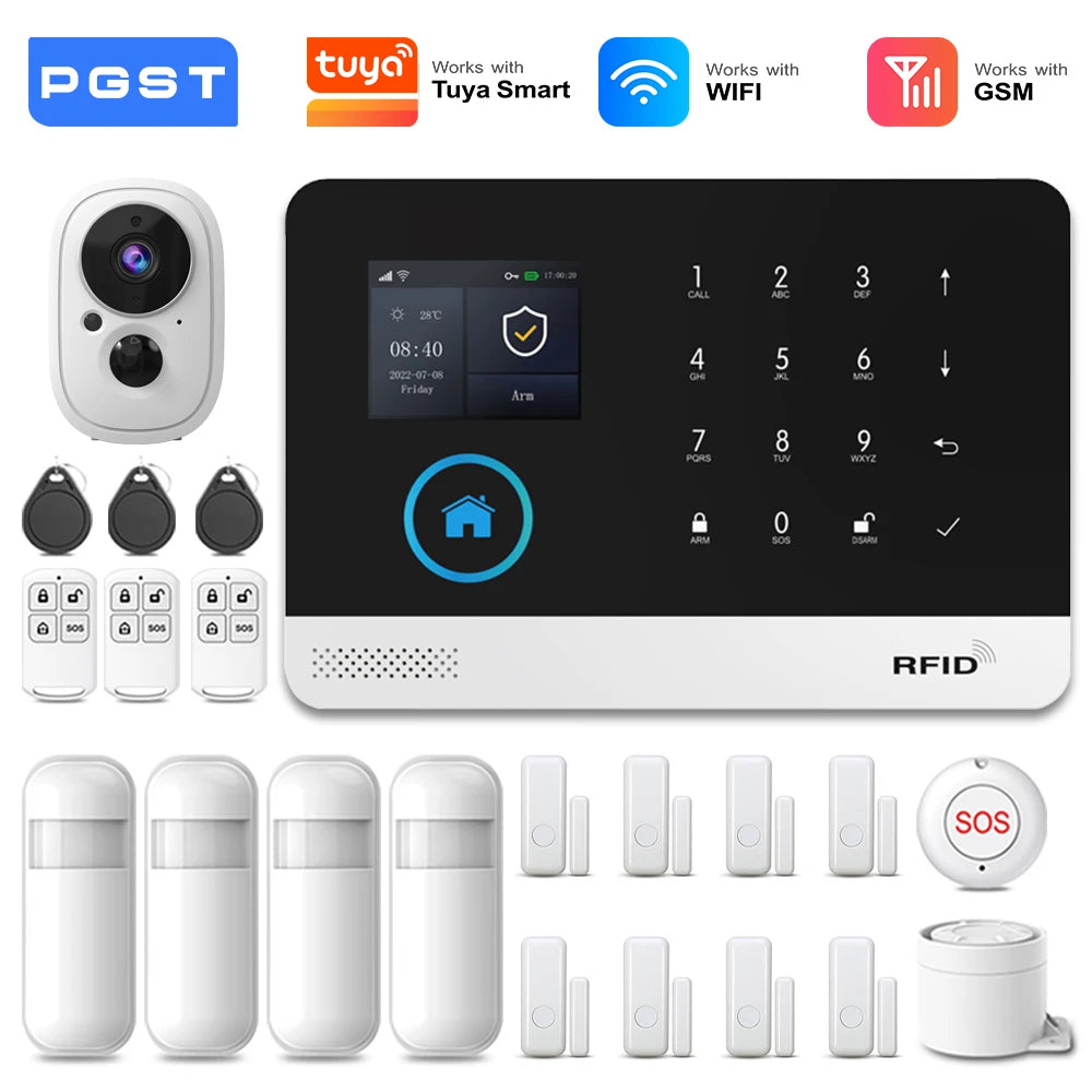 PGST WiFi GSM Alarm System