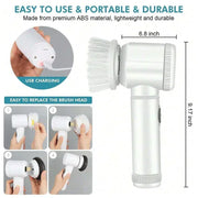 Cordless Five-Head Rotary Scrubber