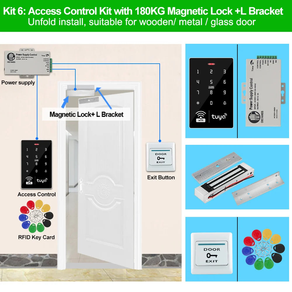 Tuya WiFi Door Access Kit