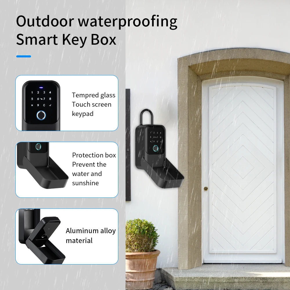 Tuya Fingerprint Security Key Box