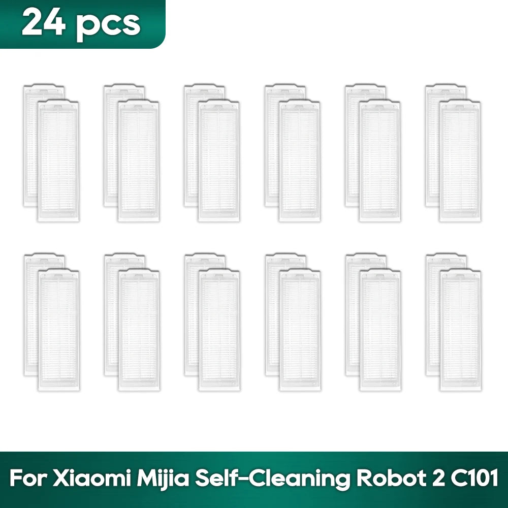 Fit For Xiaomi Mijia Self-Cleaning Robot 2/ C101 Xiaomi X20 replacement sweeper Mop Hepa Filter Side Brush Accessories