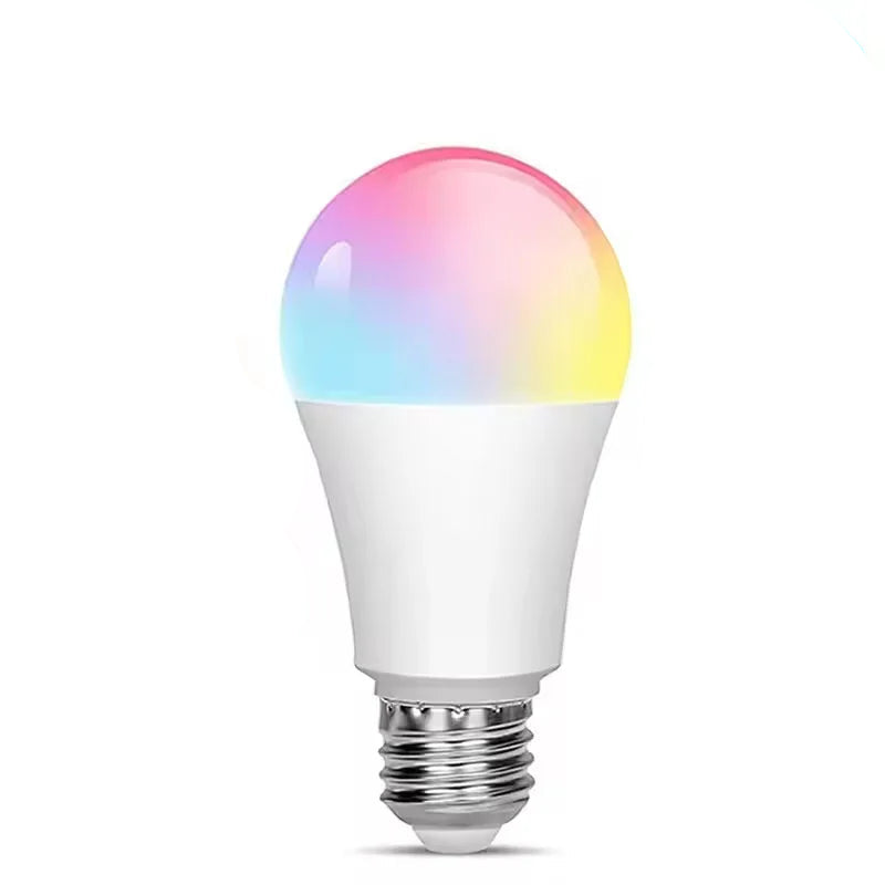 Smart Bulb E27 9W WiFi Bubble Dimmable LED Light Voice Control Bulb RGBCW AC100-240V Smart Life Bulb Support Alexa Google Home