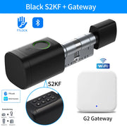 Tuya Bluetooth Fingerprint Cylinder Lock