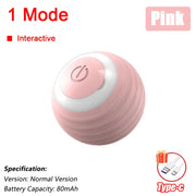 Rechargeable Rolling Cat Ball