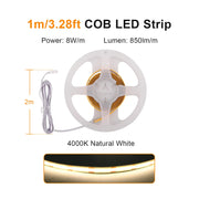Dimmable COB Cabinet Sensor Strip
