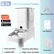 Elevated Camera Pet Feeder