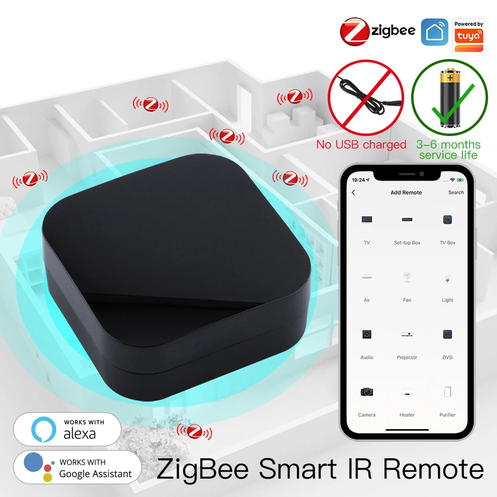 MOES ZigBee Universal IR Remote
