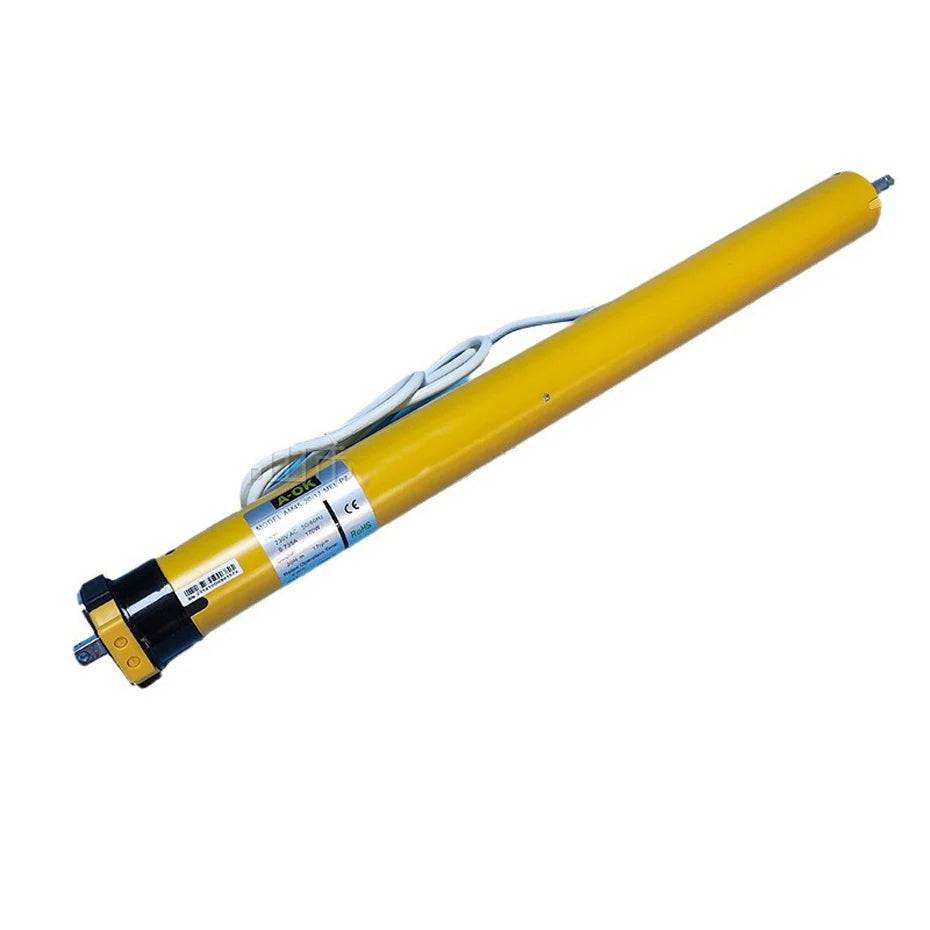 A-OK AM45 20/17 Smart Awning Blinds Tubular Motor,Tuya Zigbee +RF433 Control,for 50mm/55mm/65mm/70mm Tube Rolling Sunshade Motor