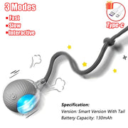 Rechargeable Rolling Cat Ball