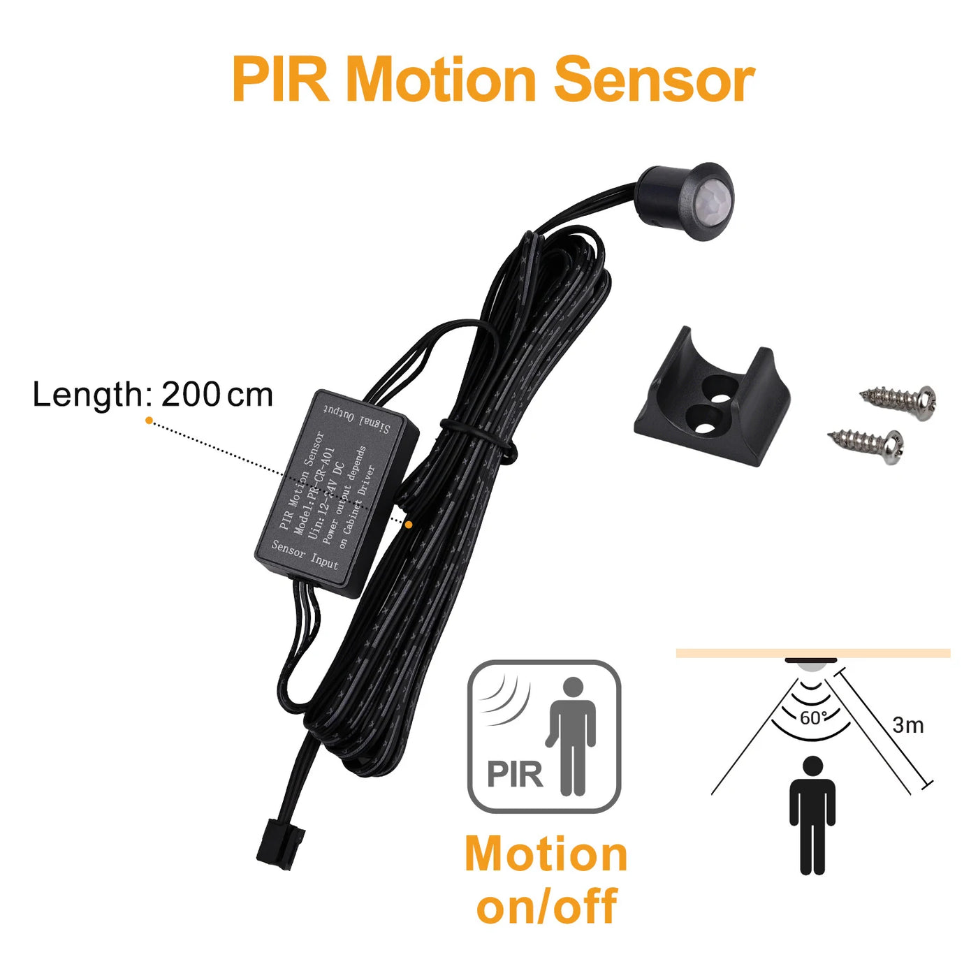 Dimmable COB Cabinet Sensor Strip