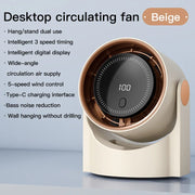 XIAOTREE 100-Speed Bladeless Desktop Fan