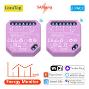 Tuya Two-Gang Smart Relay