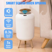 Motion Sensor Smart Trash Can
