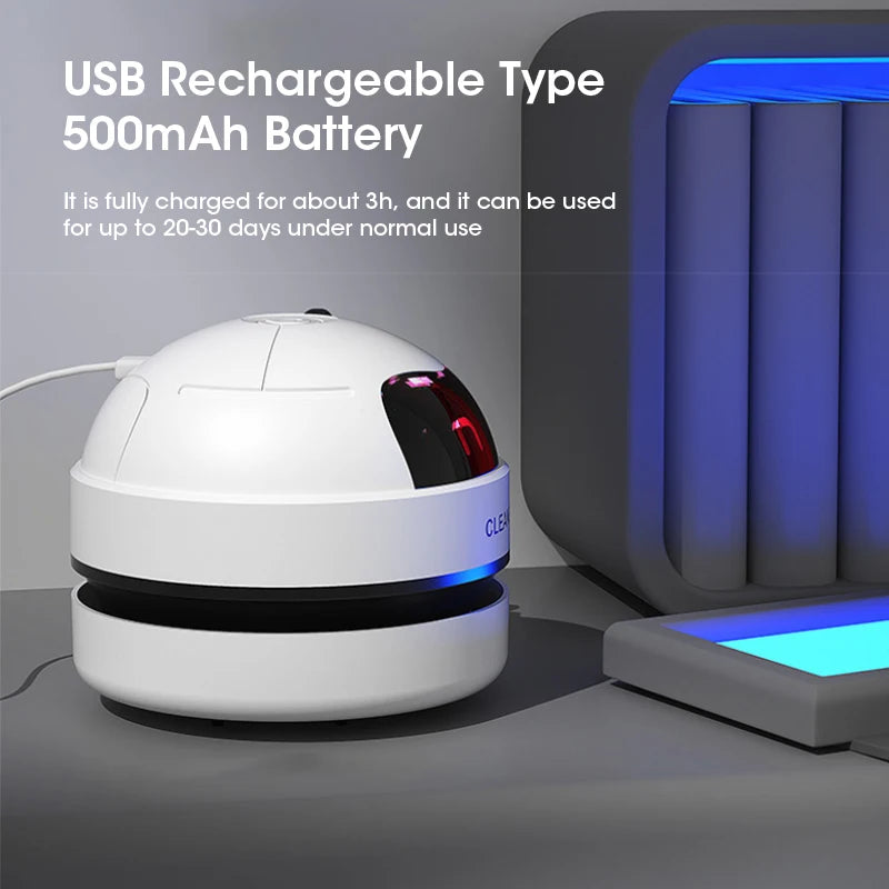 Wireless Mini Desk Vacuum Cleaner
