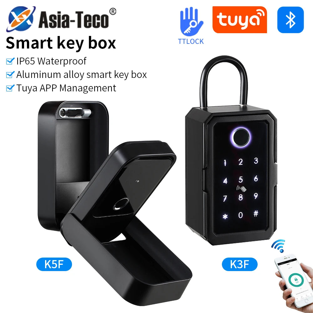 Tuya Fingerprint Security Key Box