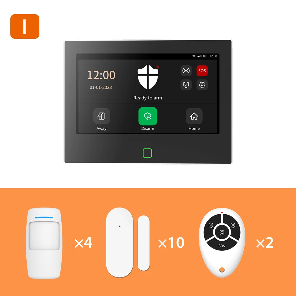 7 Inch Security Alarm Panel