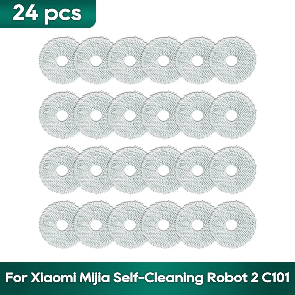 Fit For Xiaomi Mijia Self-Cleaning Robot 2/ C101 Xiaomi X20 replacement sweeper Mop Hepa Filter Side Brush Accessories