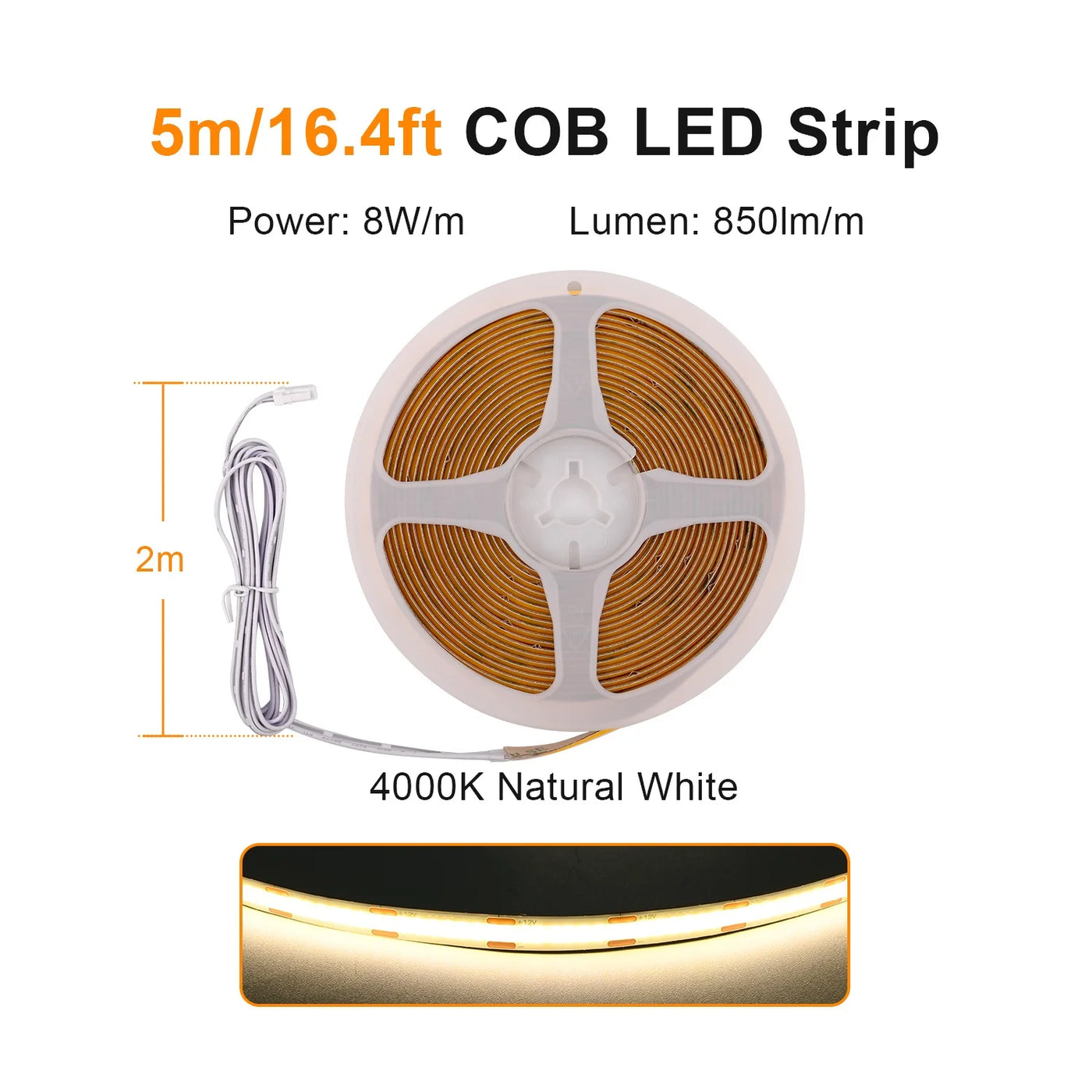 Dimmable COB Cabinet Sensor Strip