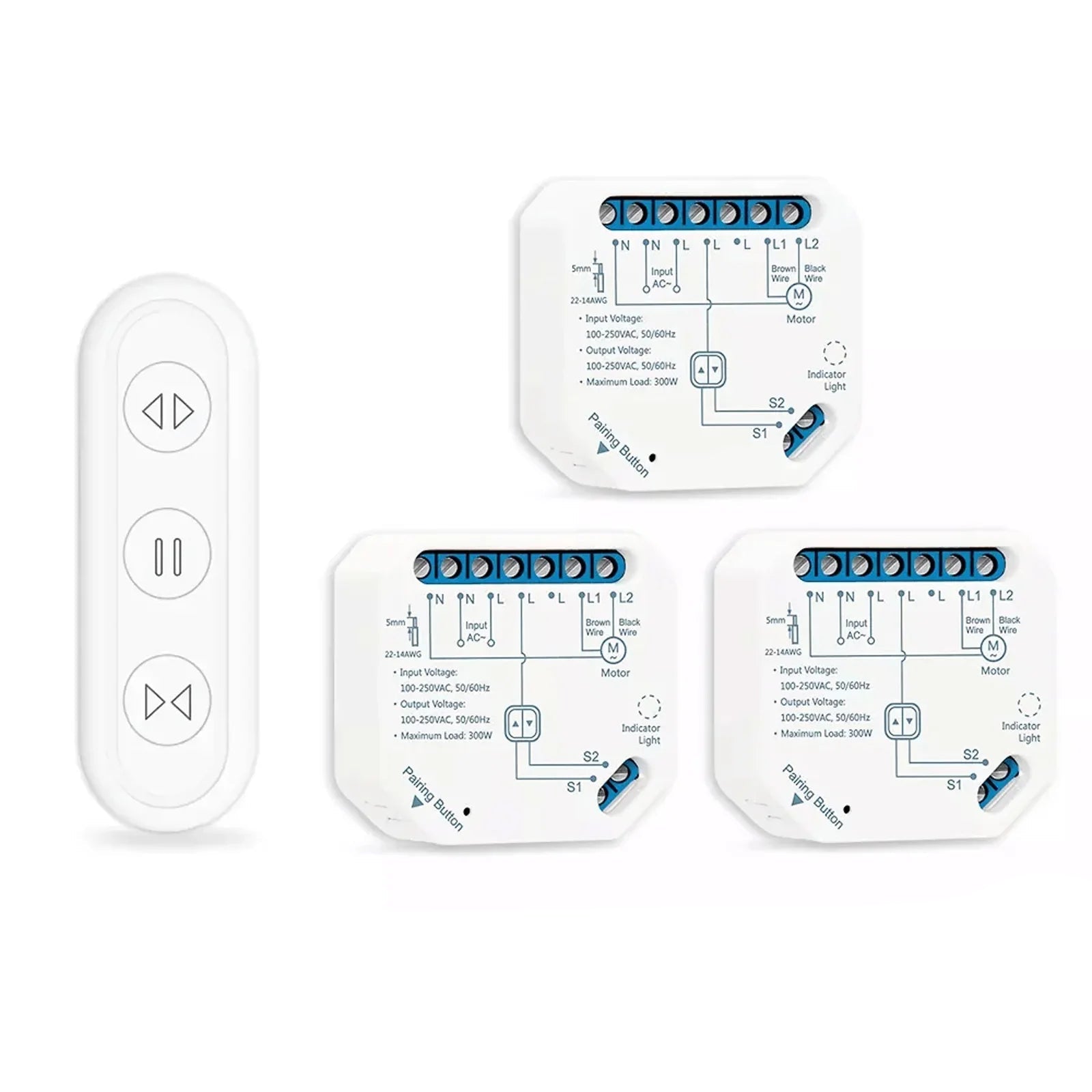 Tuya Smart Life Curtain Switch Module Remote Control Blinds Roller Shutter RF+WIFI App Timer Google Home Aelxa Echo Smart Home