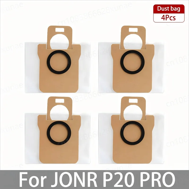 For JONR P20 PRO / T5 Pro Robot Vacuum Cleaner Accessories Main Side Brush Hepa Filter Mop Cloth Dust Bag Replacement