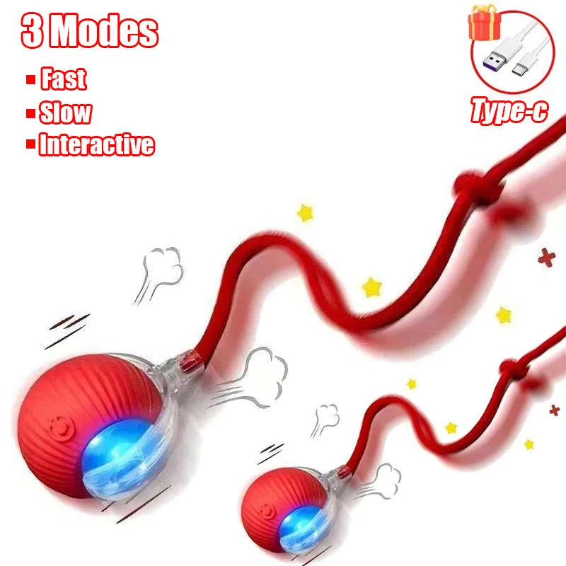 Rechargeable Rolling Cat Ball