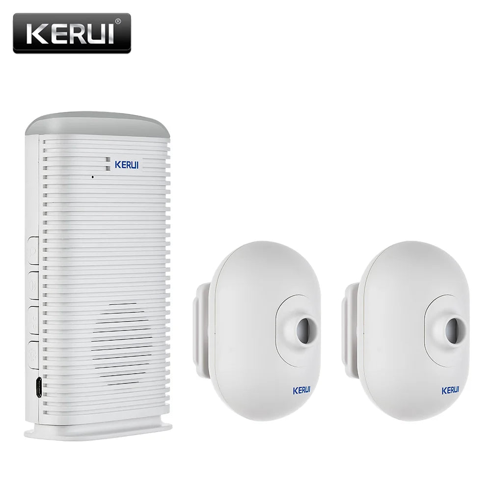 KERUI Wireless Smart Home Alarm Driveway Garage Burglar Sensor Waterproof PIR Motion Sensor Detector Security Protection System