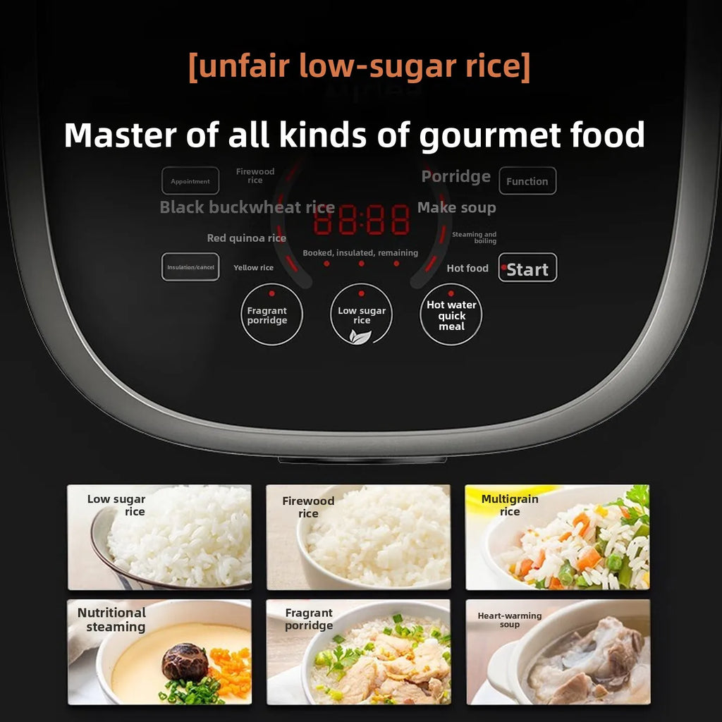 Midea 4L IH Induction Low Sugar Rice Cooker WIFI Smart APP Healthy Rice Cooker for Home