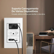 Delefu Brazil USB-C Wall Socket