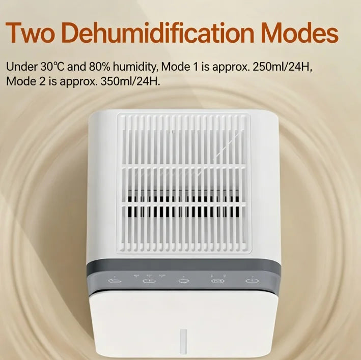 Intelligent Portable Dehumidifier Moisture Absorption Deodorization Mold Removal Device For Bedroom Office Damp Control