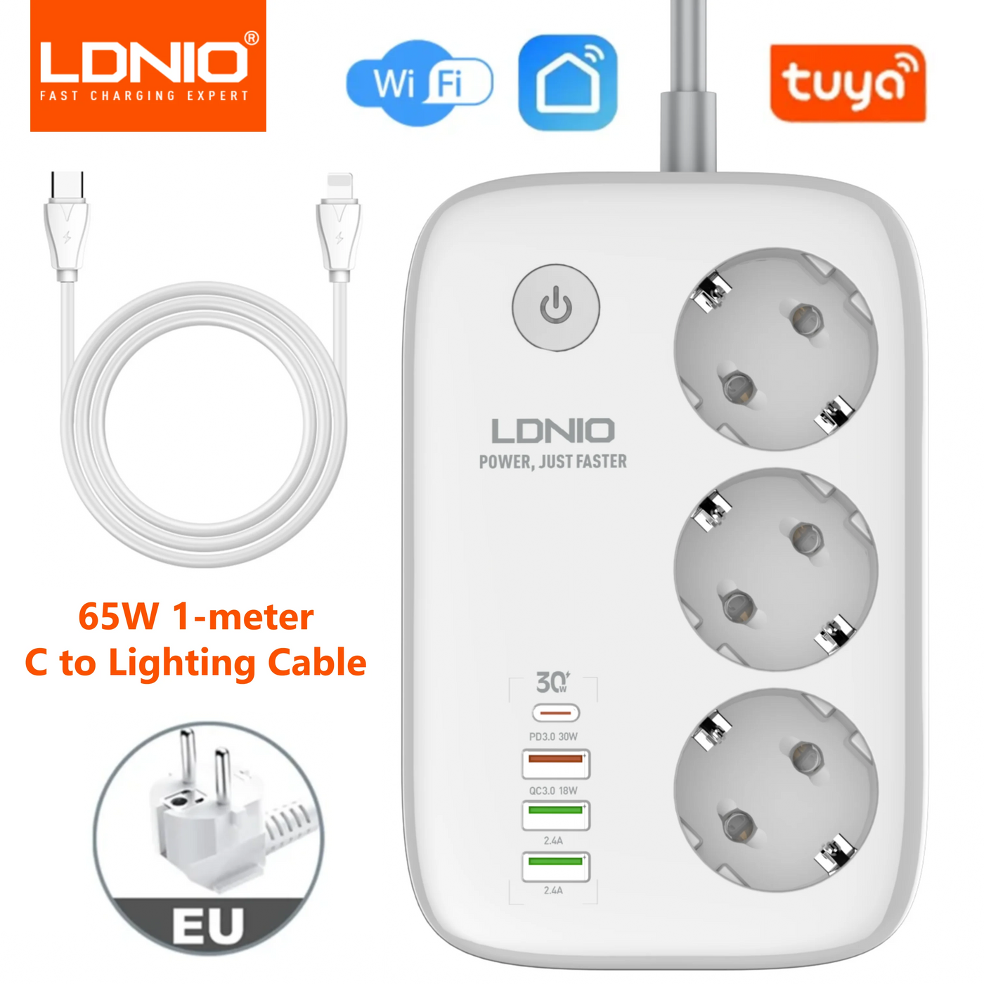 LDNIO WiFi USB Power Strip
