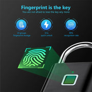 KERUI Waterproof Fingerprint Smart Padlock