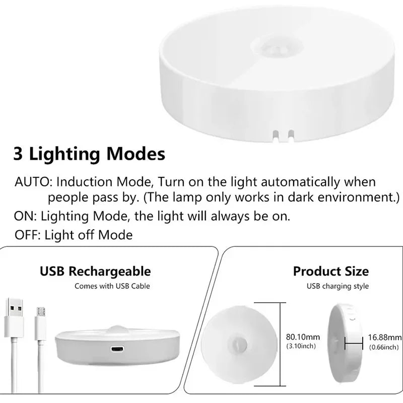 Rechargeable Motion Sensor Night Light