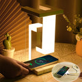 Novelty Floating Lamp with 10W Detachable Wireless Charger Decorative Light for Bedroom/Office